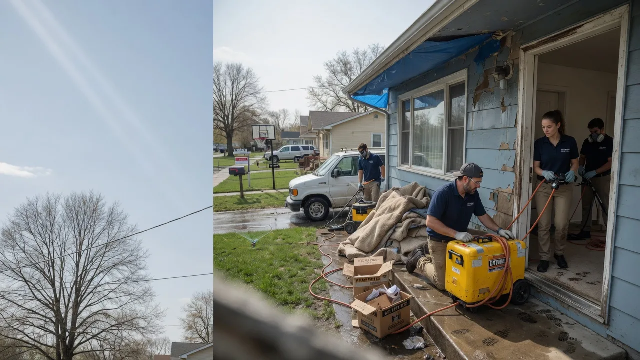 Basement Flood Cleanup in Columbus, AR near me